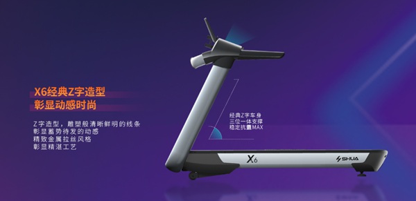 室内健身器材-球王会X6心率版跑步机