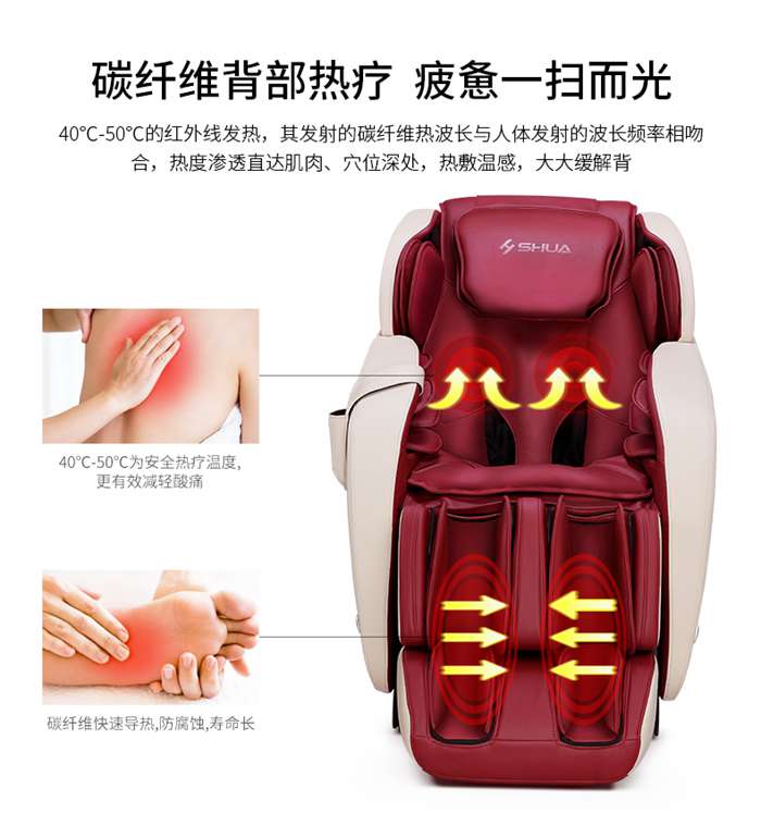 球王会健身器材-家用智能按摩椅SH-M6800-1